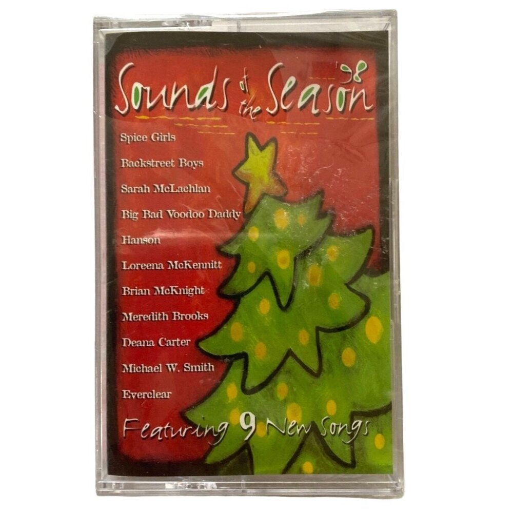 Sounds of the Season Holiday Audio Music Cassette Spice Girls Back Street Boys u